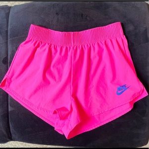 Nike hot pink athletic shorts XS